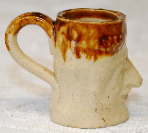 Antique miniature salt glazed - miniature,
