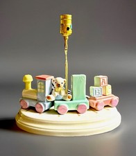 Train Porcelain Table Lamp 12"
