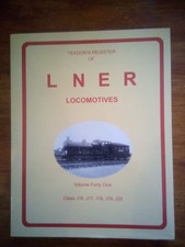 Yeadon Register of LNER
