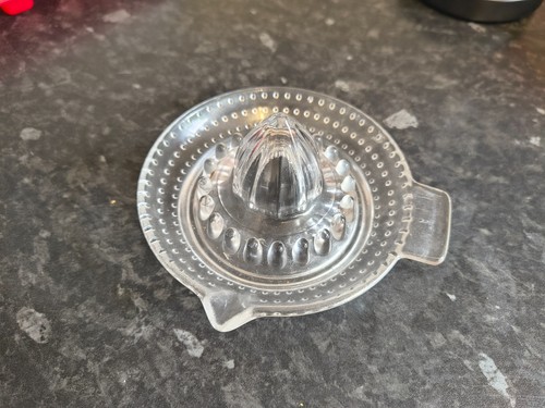 Vintage clear glass citrus - glass,