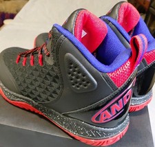 And 1 Blaze Basketball Shoes Mens Size US 7 Red/Black NEW! And1