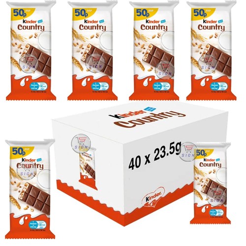 Kinder country chocolate - country,