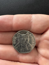 Tom Kitten 50p Coin 2017 VERY