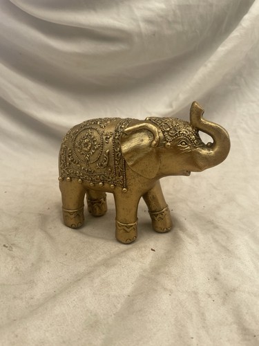 Gilded indian style elephant - indian,