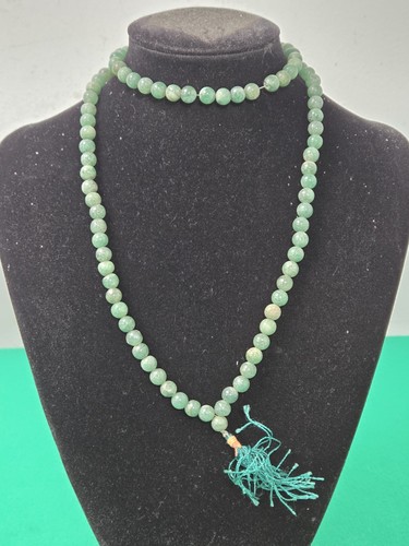 Vintage long green jade - long,