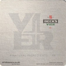 BEER MAT - BECKS BIER (BREMEN