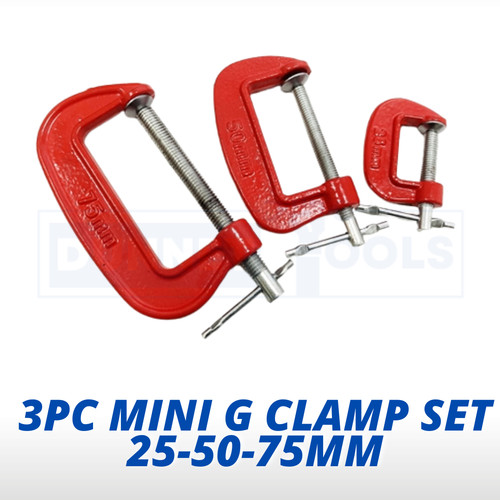Clamp set heavy duty - g,