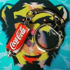 Cool COCA COLA CAN KEYRING novelty POP soda COKE retro MIXED UP DOLLY miniature