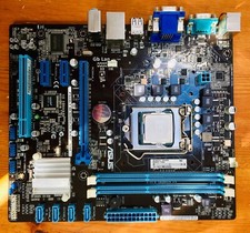 ASUS P8H61-M BM6620 INTEL 1155 DDR3 MAINBOARD, i3 CPU & I/O SHIELD