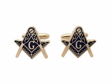 NEW MASONIC G CUFFLINKS MASONS REGALIA GIFT SMART SHIRT SUIT FREEMASON
