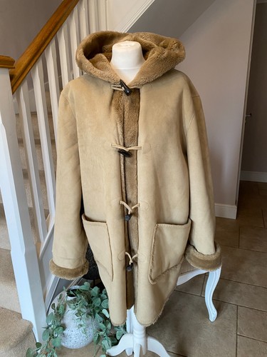 Jaeger shearling style duffle - jaeger,