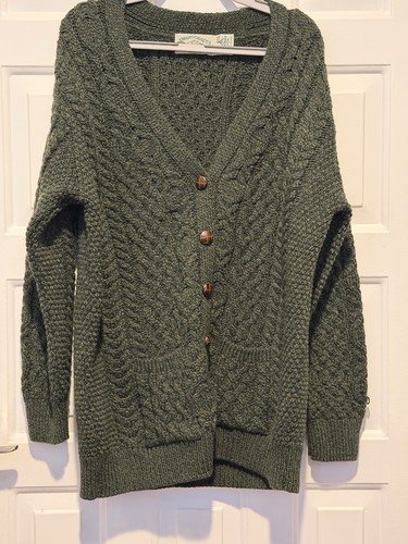 Aran crafts cardigan made - aran,