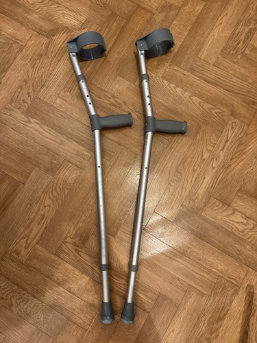 Pair elbow crutches days - pair, by