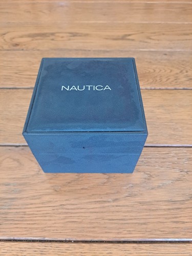 Nautica navy blue watch box - blue,