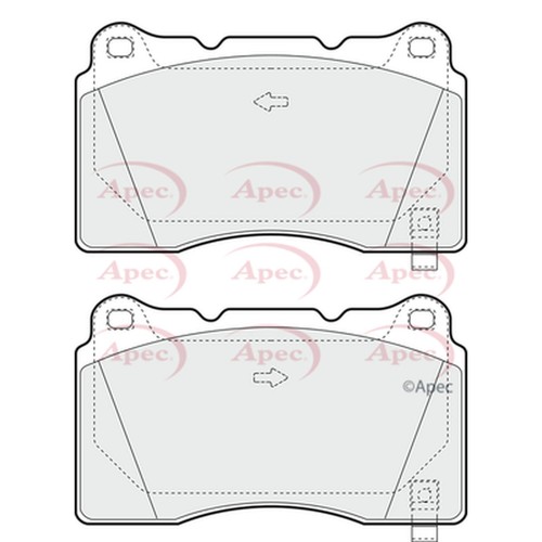 Brake pads set for - brake,