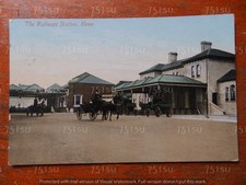 Hackney cab outside the