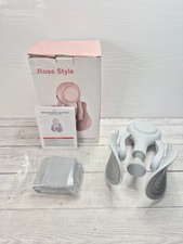 Rose Style Grey Thigh Master, Adjustable Resistance Inner Thigh Exerciser