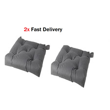 2xikea malinda grey chair - 2xikea,