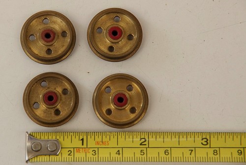 Gauge brass insulated wheels - insulated,