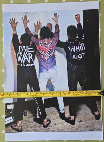 The clash poster print - a3,