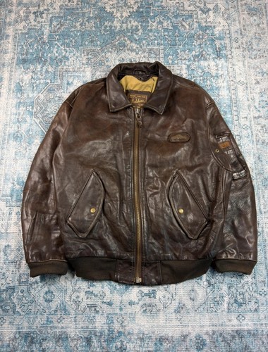 Vintage leather redskins - leather,