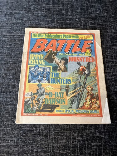 Battle comic 25 december - battle,