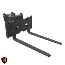 Pallet Forks Tines for Excavator / Digger 4-5 Tonne Sliding Type