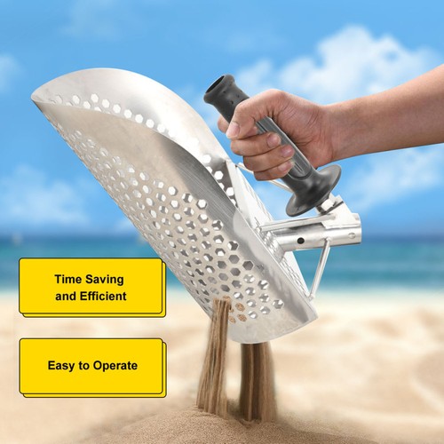Metal detector scoop - scoop, long