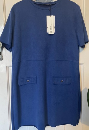 Zara mid cobalt blue tunic - zara,