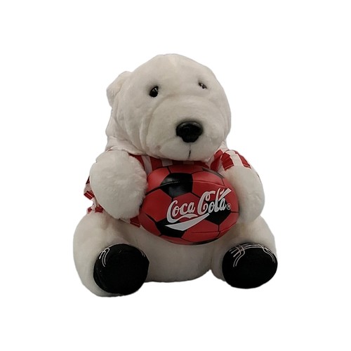 Coca cola polar bear plush - polar,