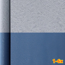 1-6x Plain Textured Wallpaper Linen Effect Embossed Non-Woven Fabric WallPaper