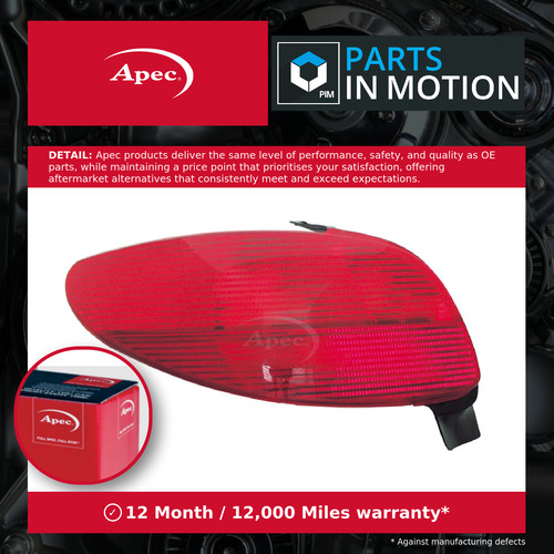 Rear light lamp fits - lamp, peugeot
