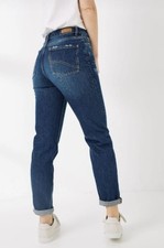 FAT FACE Mom Jeans. Size UK 18 Short. Dark Blue. **Perfect**