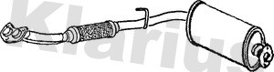 Klarius ty241h front - front, muffler