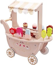 Ice Cream Trolley Toy Wooden