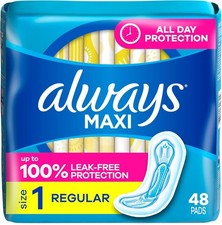 Always Maxi Feminine Pads For