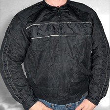 black mesh motorcycle riding