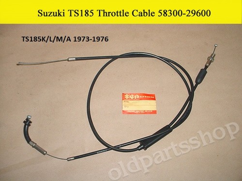 Suzuki ts185 throttle cable - suzuki,