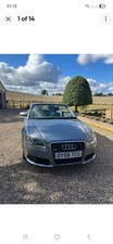 Audi A4 S Line Cabriolet 2.0 TDI Special Final Edition Diesel Quartz Grey 2008