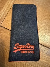 SuperDry Grey Black and Orange
