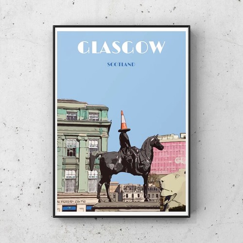 Glasgow poster art - glasgow,