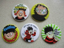 5 x BEANO DENNIS the menace