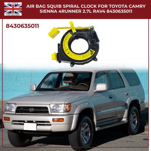 Air bag squib spiral - bag, for