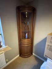 Curved Glass Wall Display Cabinet – Elegant & Functional