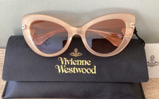 Brand New Vivienne Westwood Cat Eye Enamelled Heart  Orb Sunglasses