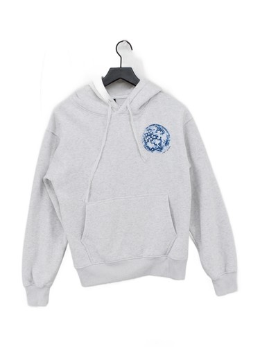 Stussy men hoodie grey - hoodie, s