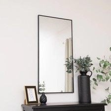 Large Black Thin Framed Wall