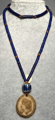 Inch great old carved resin - great,