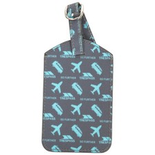 Luggage tag trespass travel - -,