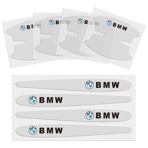 8pcs clear car door handle - car,